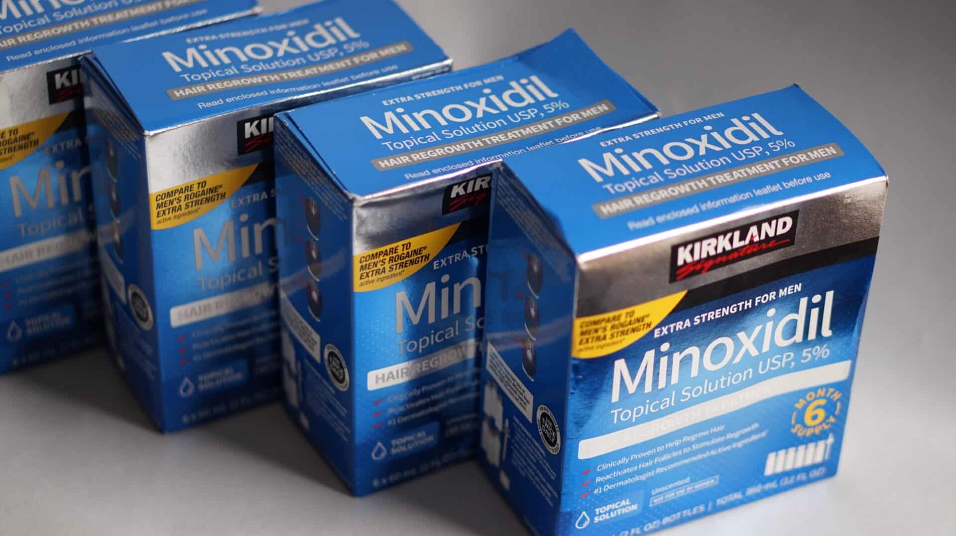 Міноксиділ для росту волосся, чоловіки, 5%, топічне рішення.