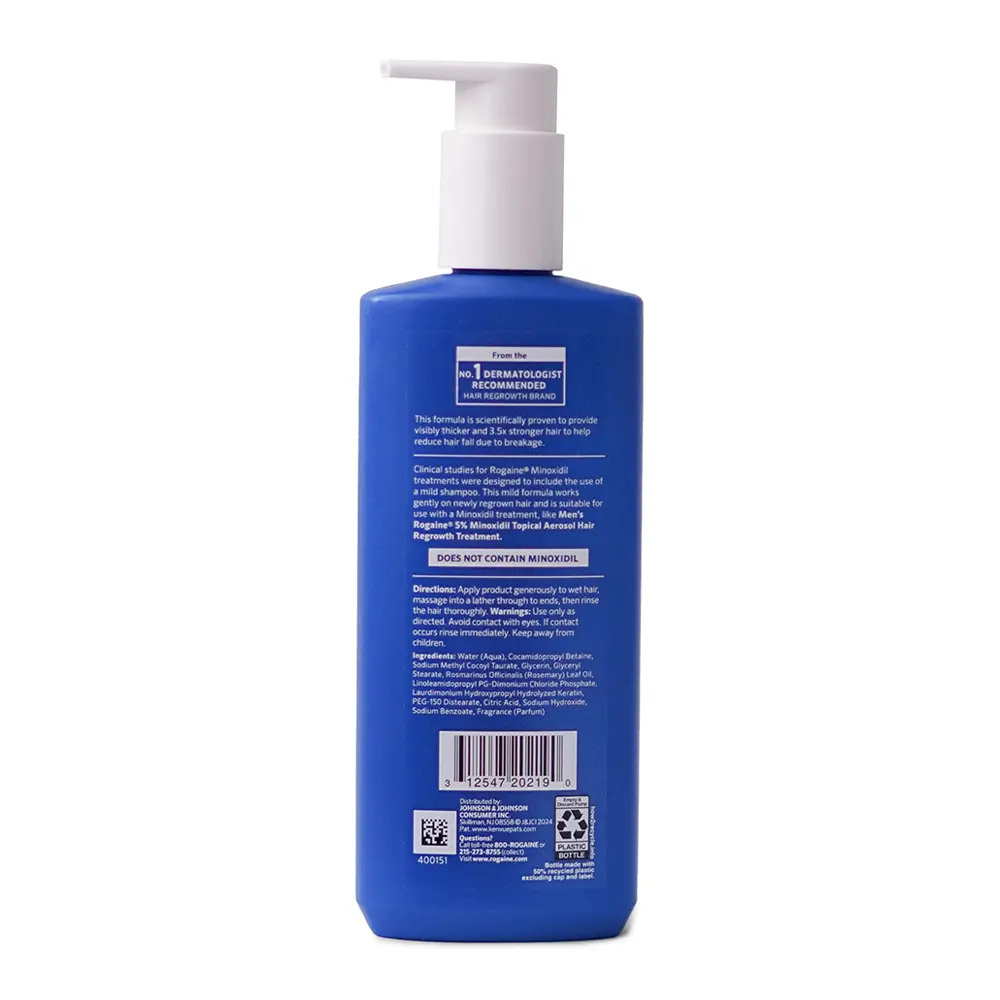 Шампунь-кондиціонер Rogaine 2 в 1 для чоловіків, 248 мл — вигляд ззаду